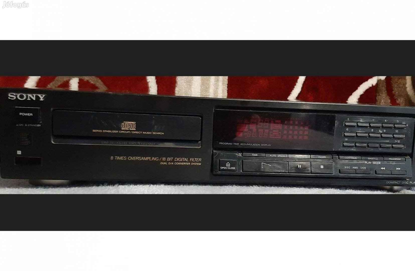 Sony CDP-590 CD lejátszó