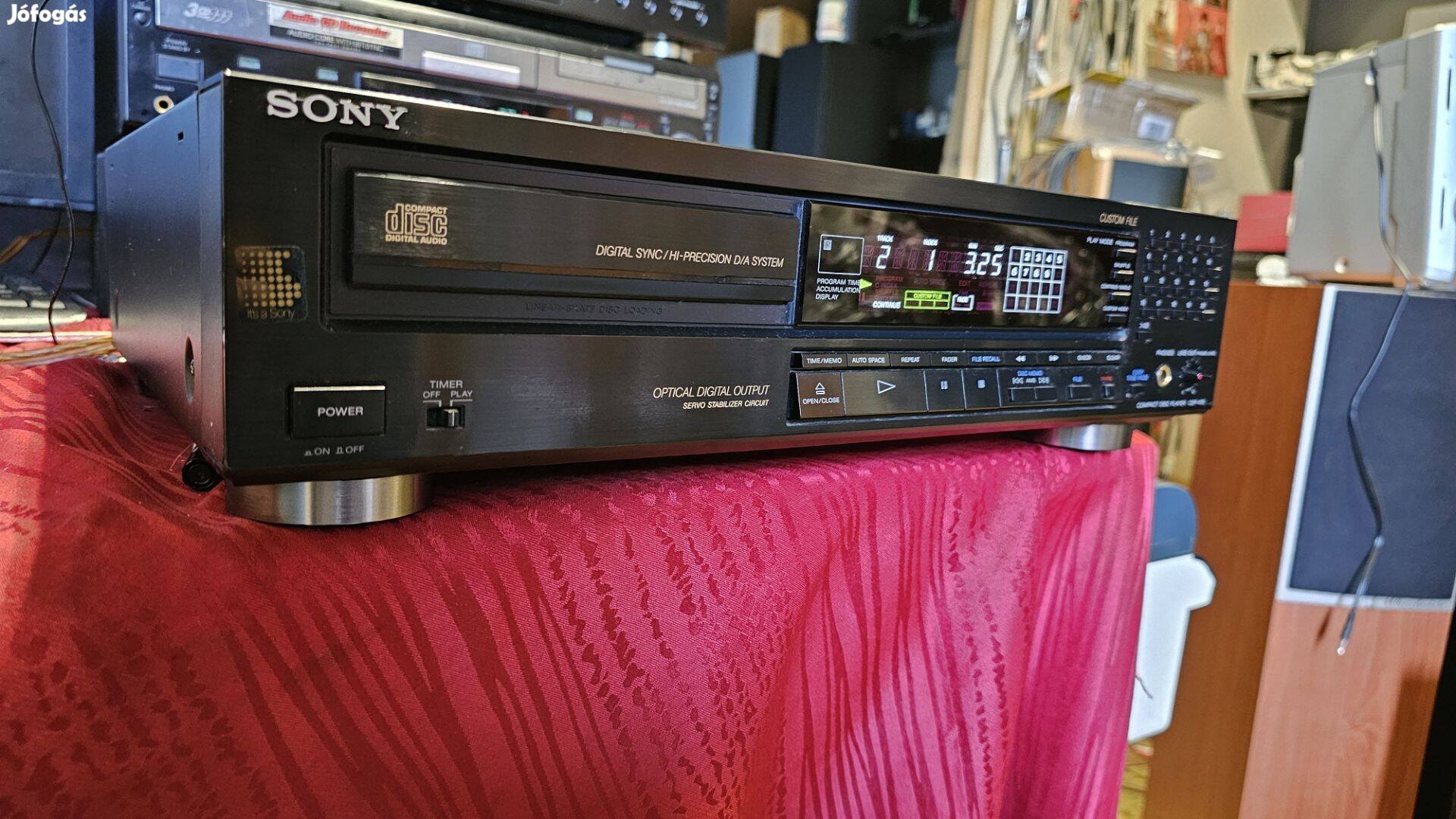 Sony CDP 970 Felsőkategóriás CD Lejátszó Eladó!