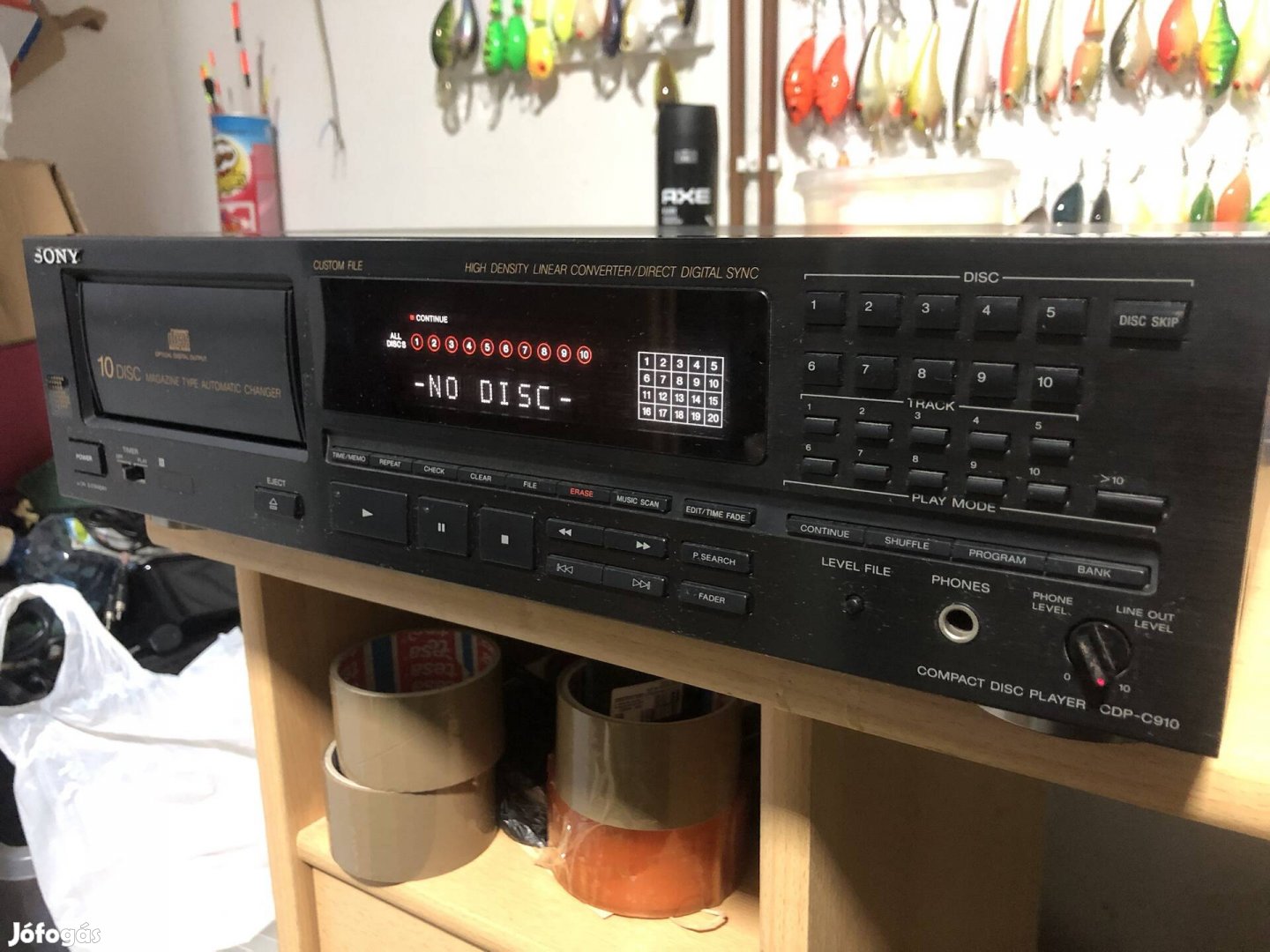 Sony CDP-C910 Ritkaság