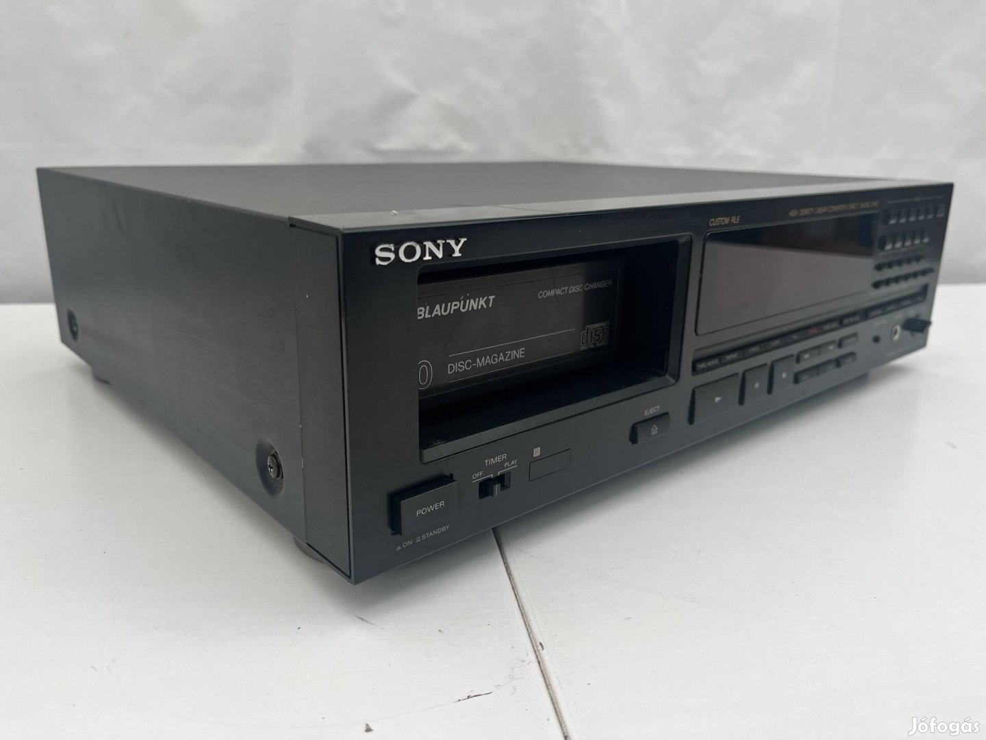 Sony CDP-C910 retro CD lejátszó szervizelve