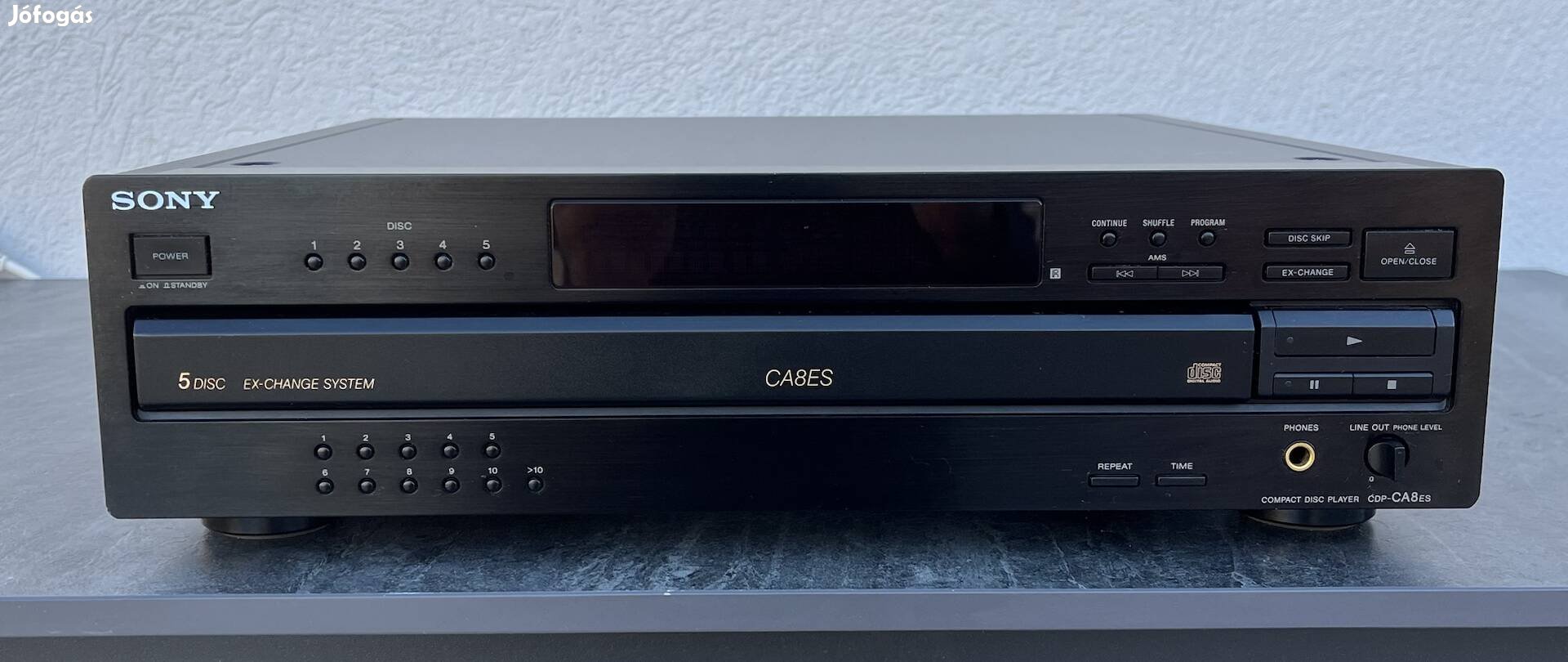 Sony CDP-CA8Es cd-játszó