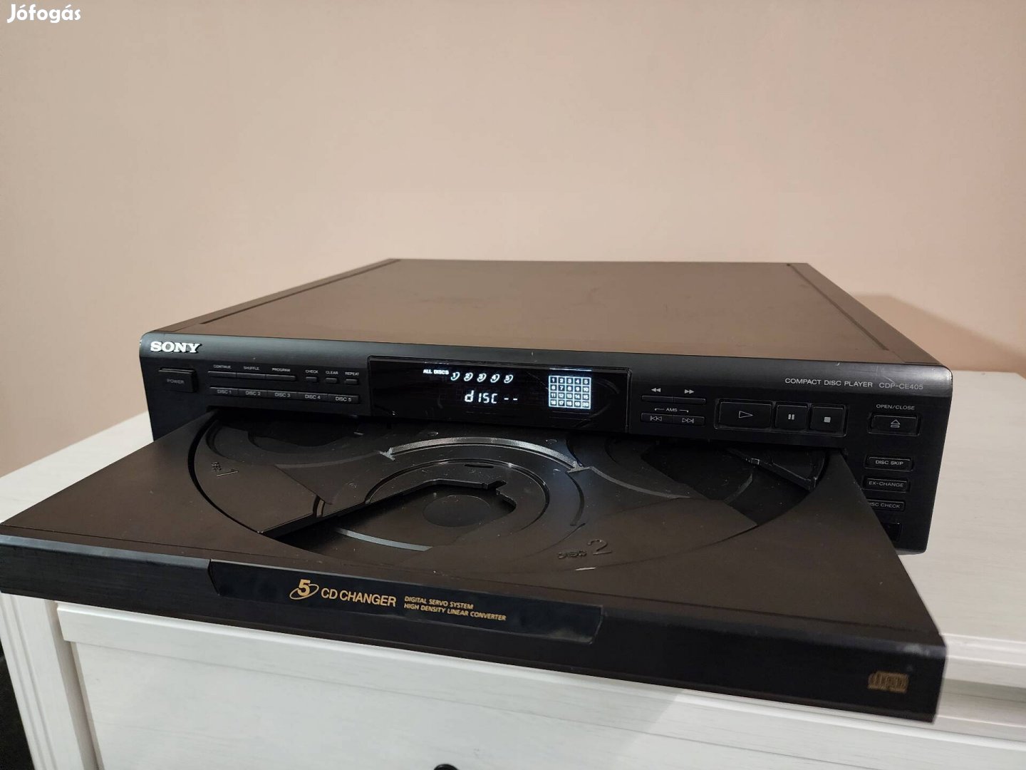 Sony CDP CE405 cd lejátszó hibás 