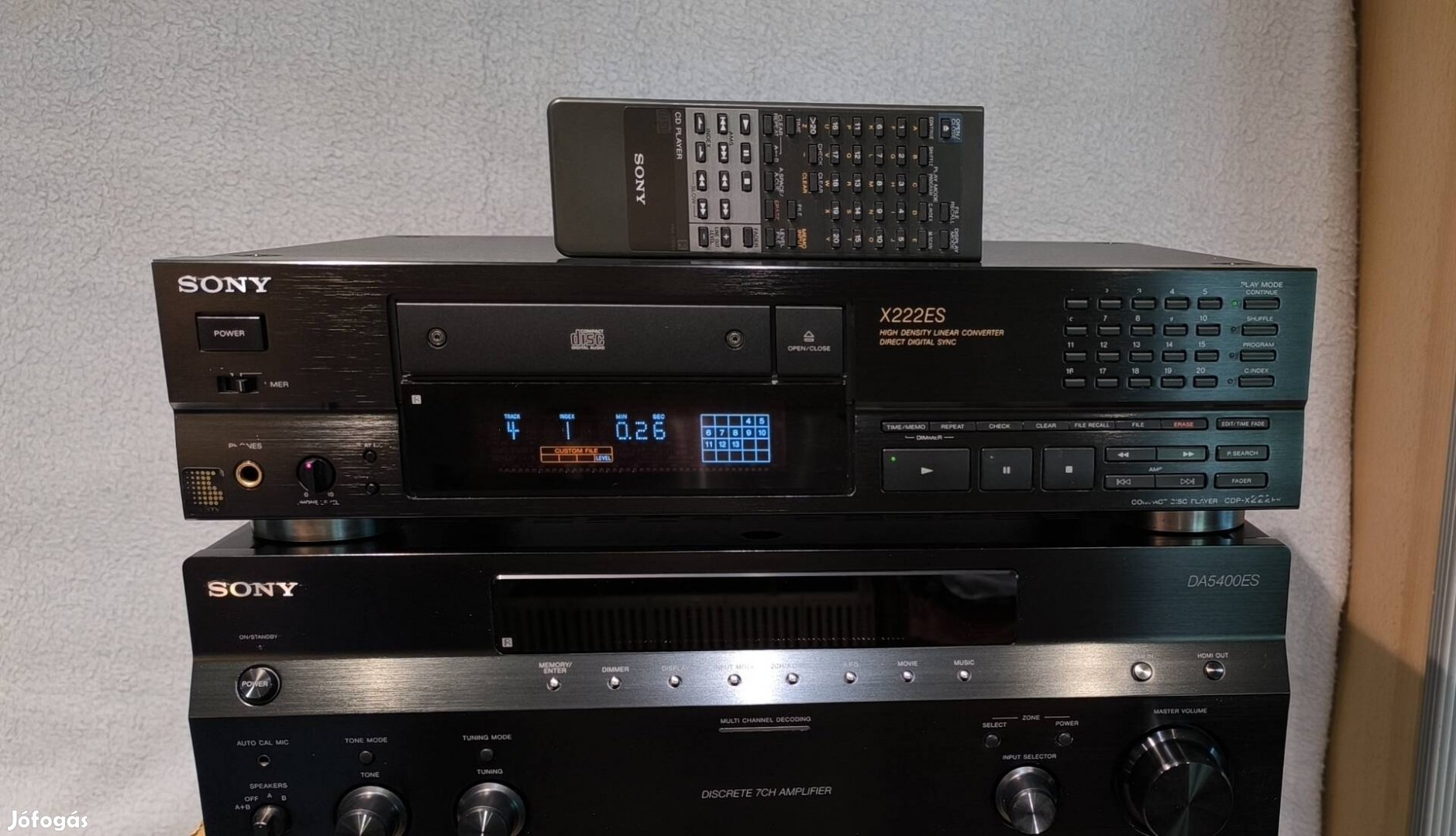 Sony CDP-X222Es CD lejátszó