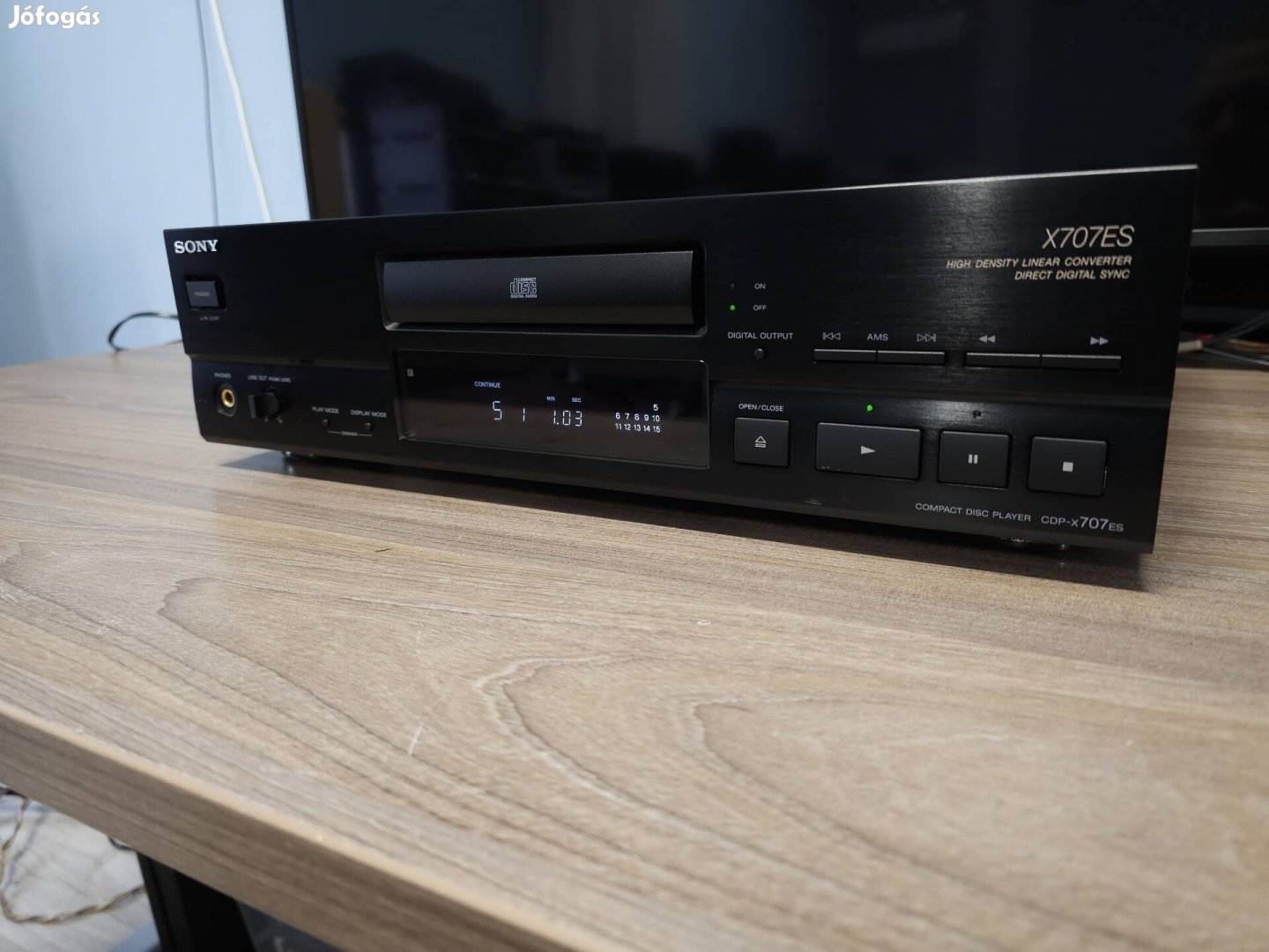 Sony CDP-X707Es felsőkategóriás CD!