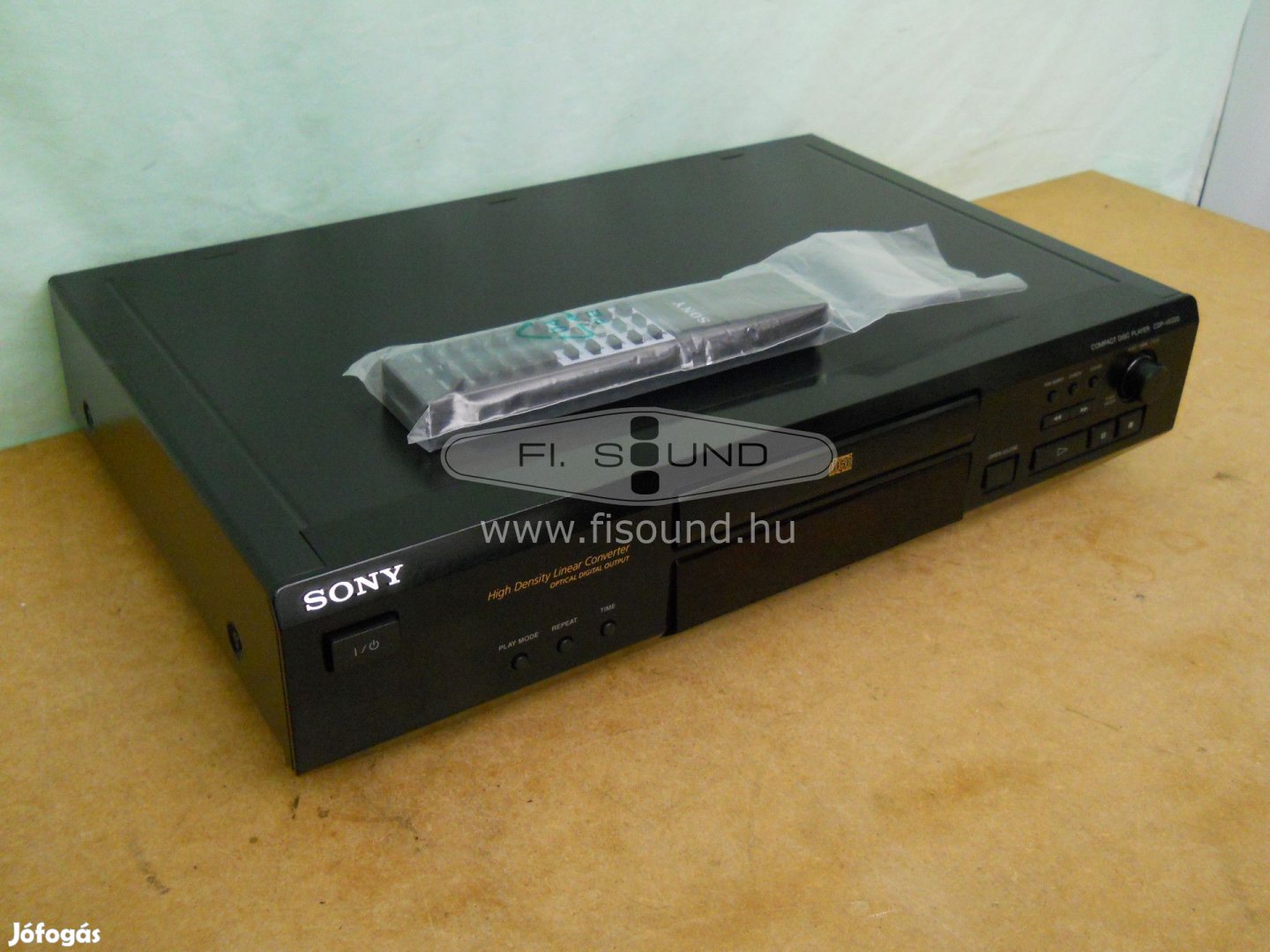 Sony CDP-XE220 , (1.) CD lejátszó,új rendszer távirányítóval