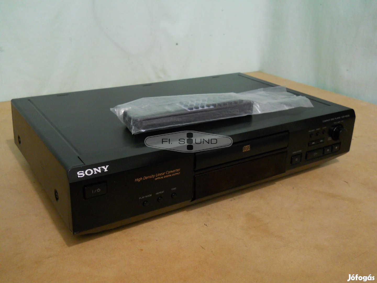 Sony CDP-XE220 , (2.) CD lejátszó,új rendszer távirányítóval