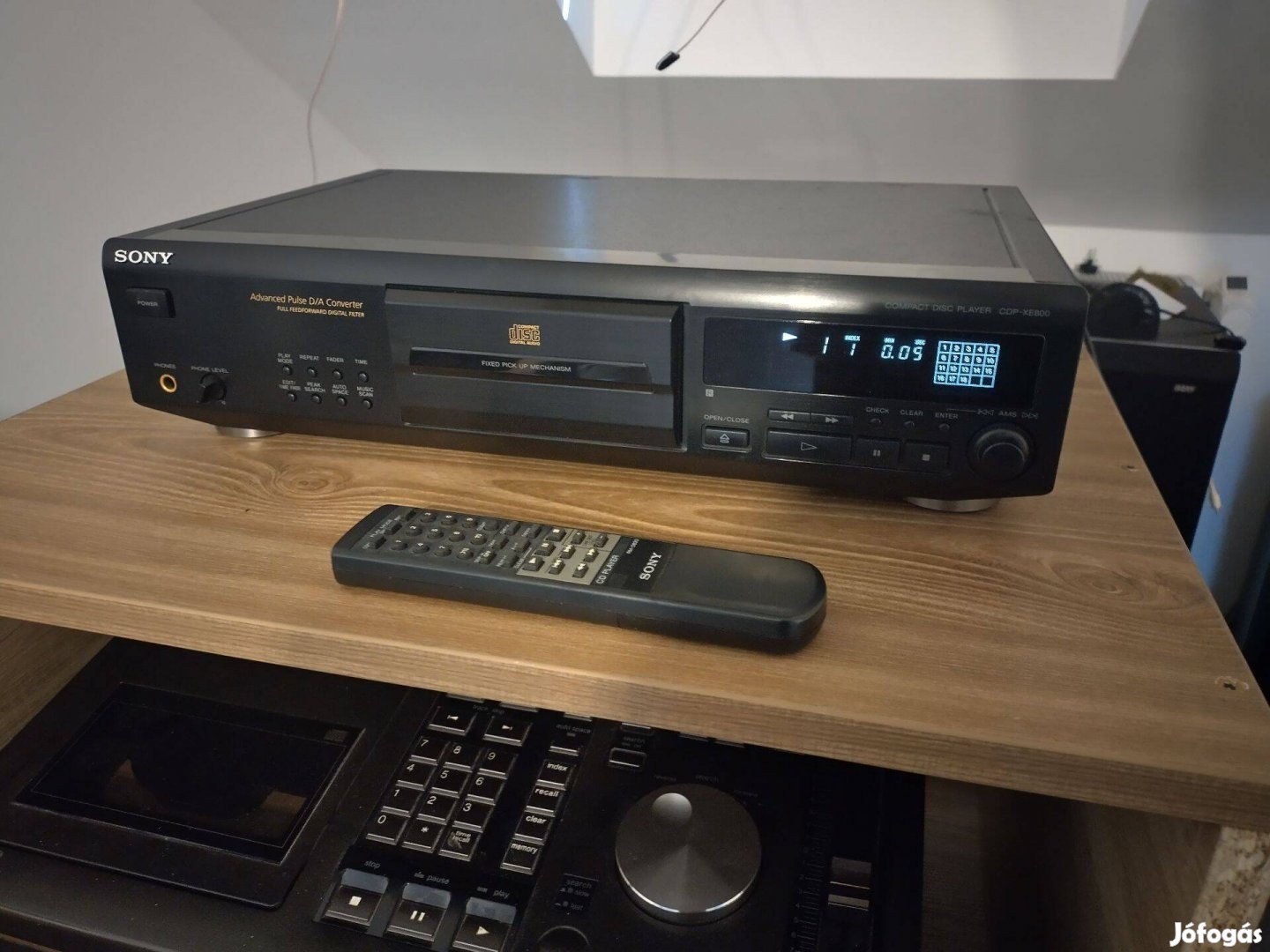 Sony CDP XE-800 cd lejátszó + táv