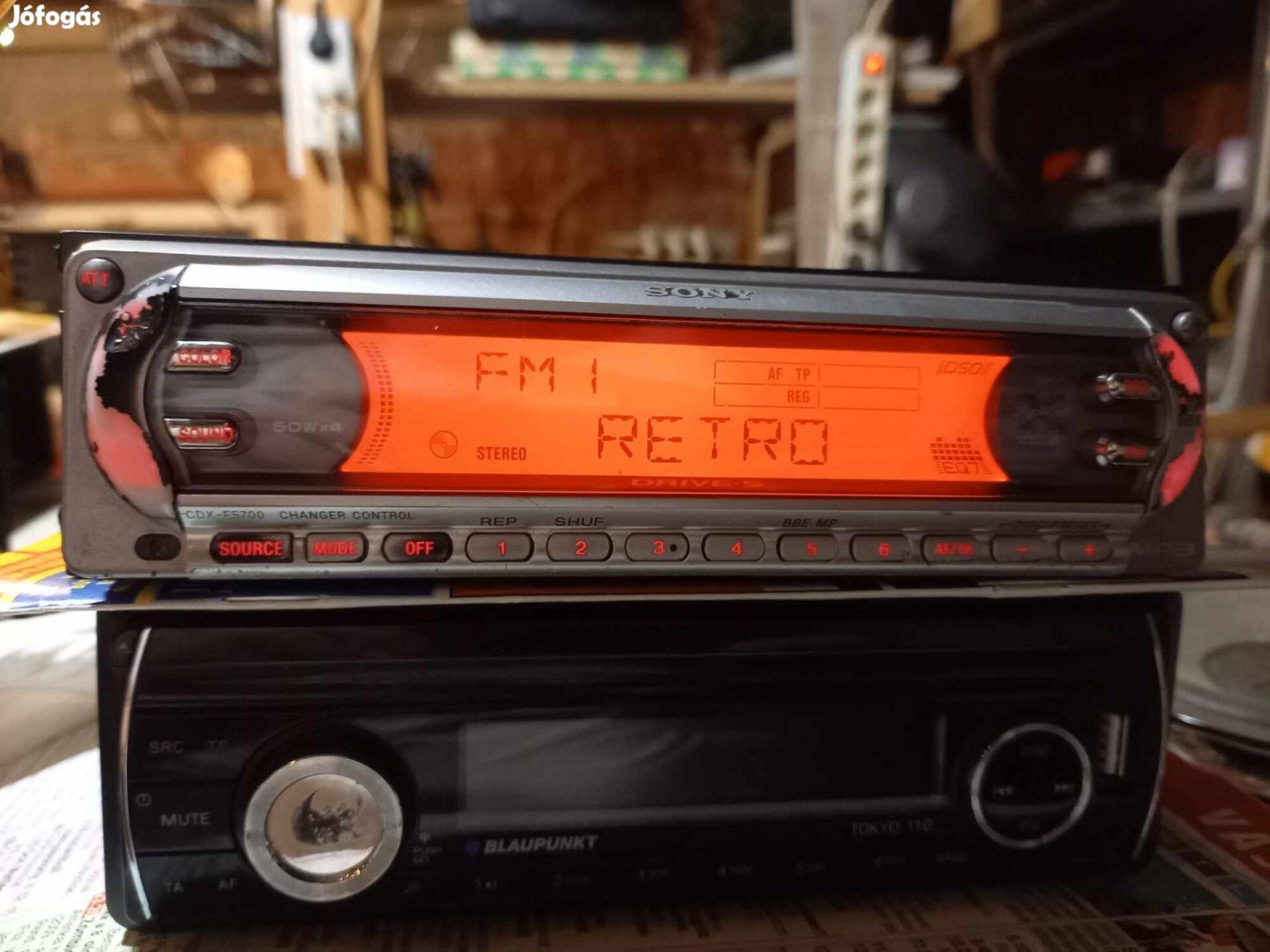 Sony CDX-F5700 típusú autórádió
