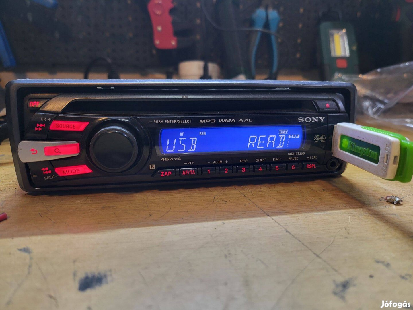 Sony CDX-GT35U fejegység