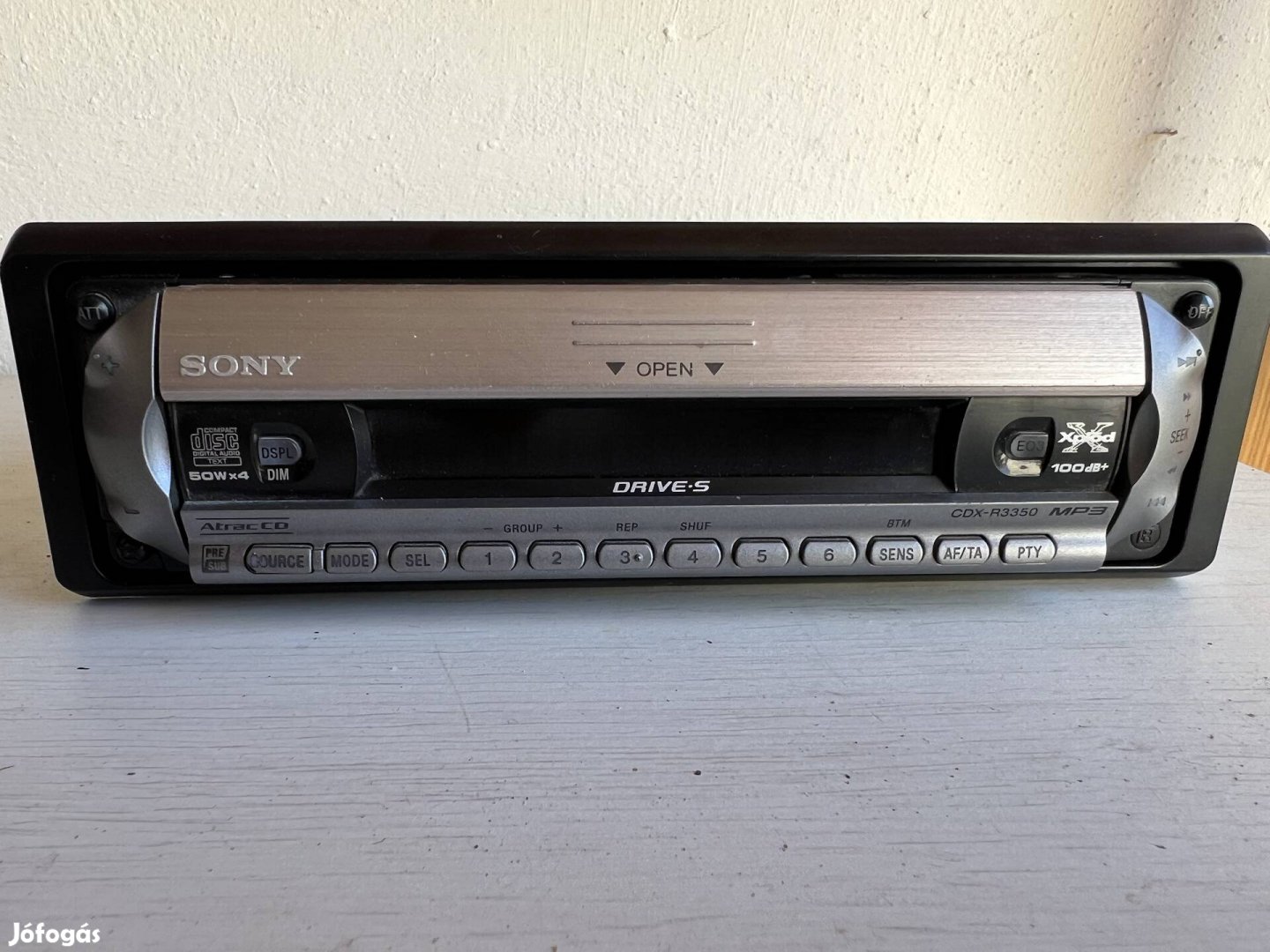 Sony CDX-R3350 CD, MP3 autorádió