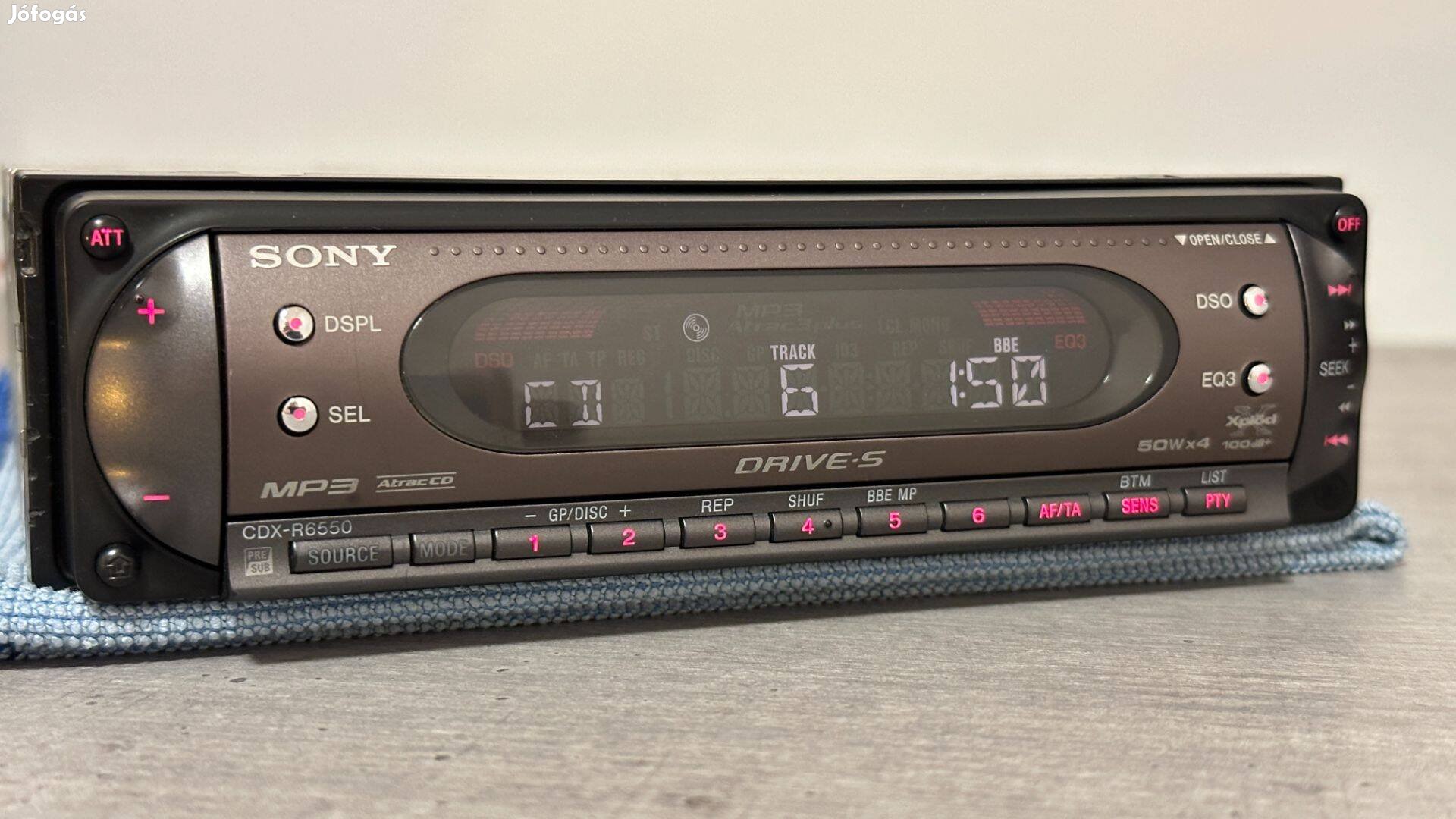 Sony CDX-R6650 CD-rádió