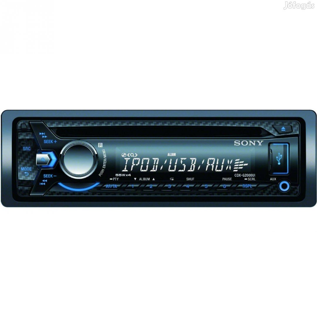 Sony CD/Ipod/USB autórádió - újszerű állapotban