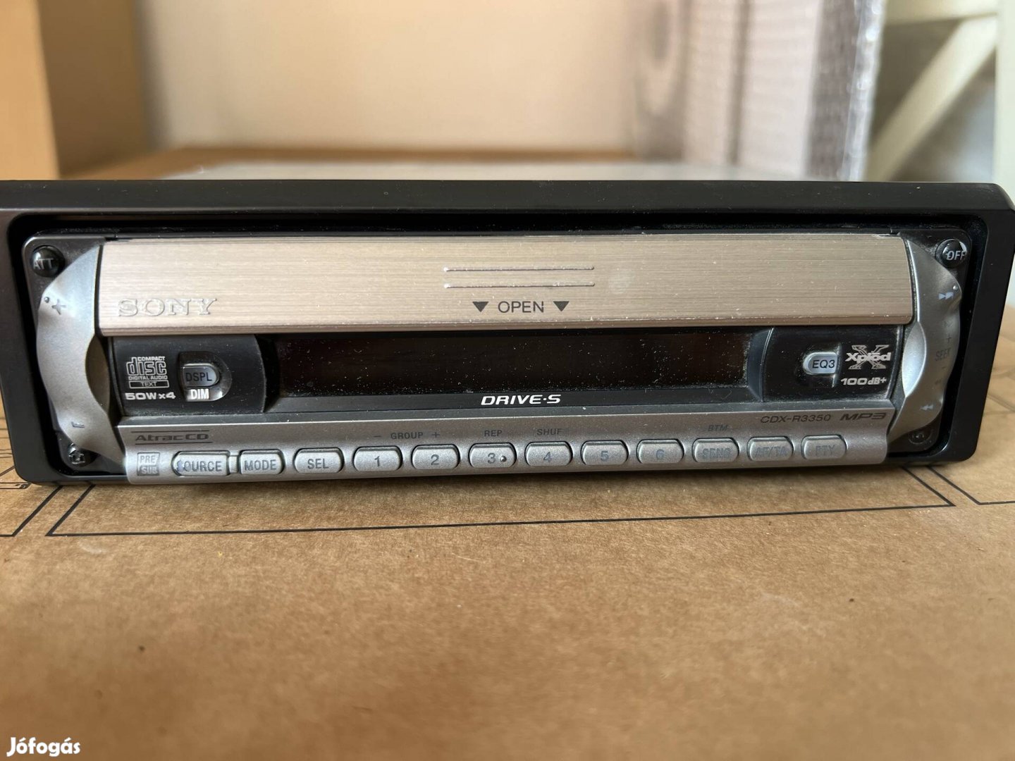 Sony CD és MP3 autorádió eladó