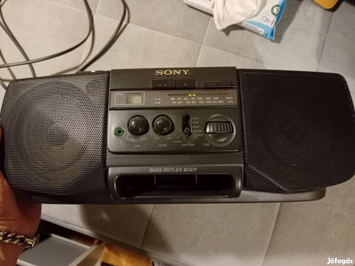 Sony CD-s, kazettás rádió