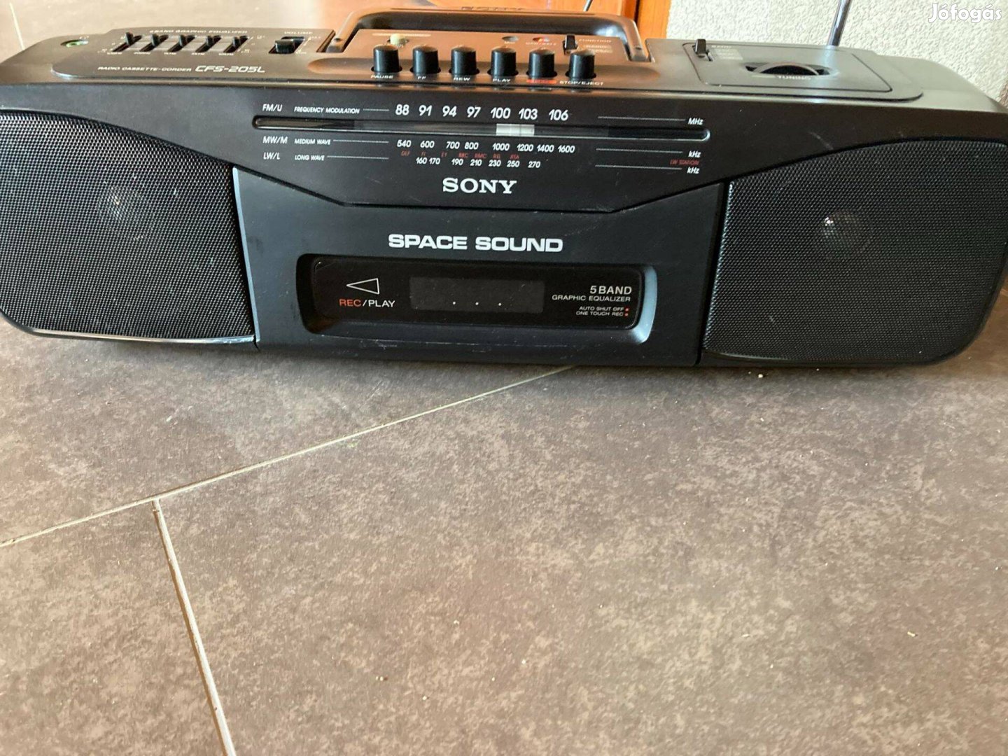 Sony CFS-205L STEREO Kazettás magnó