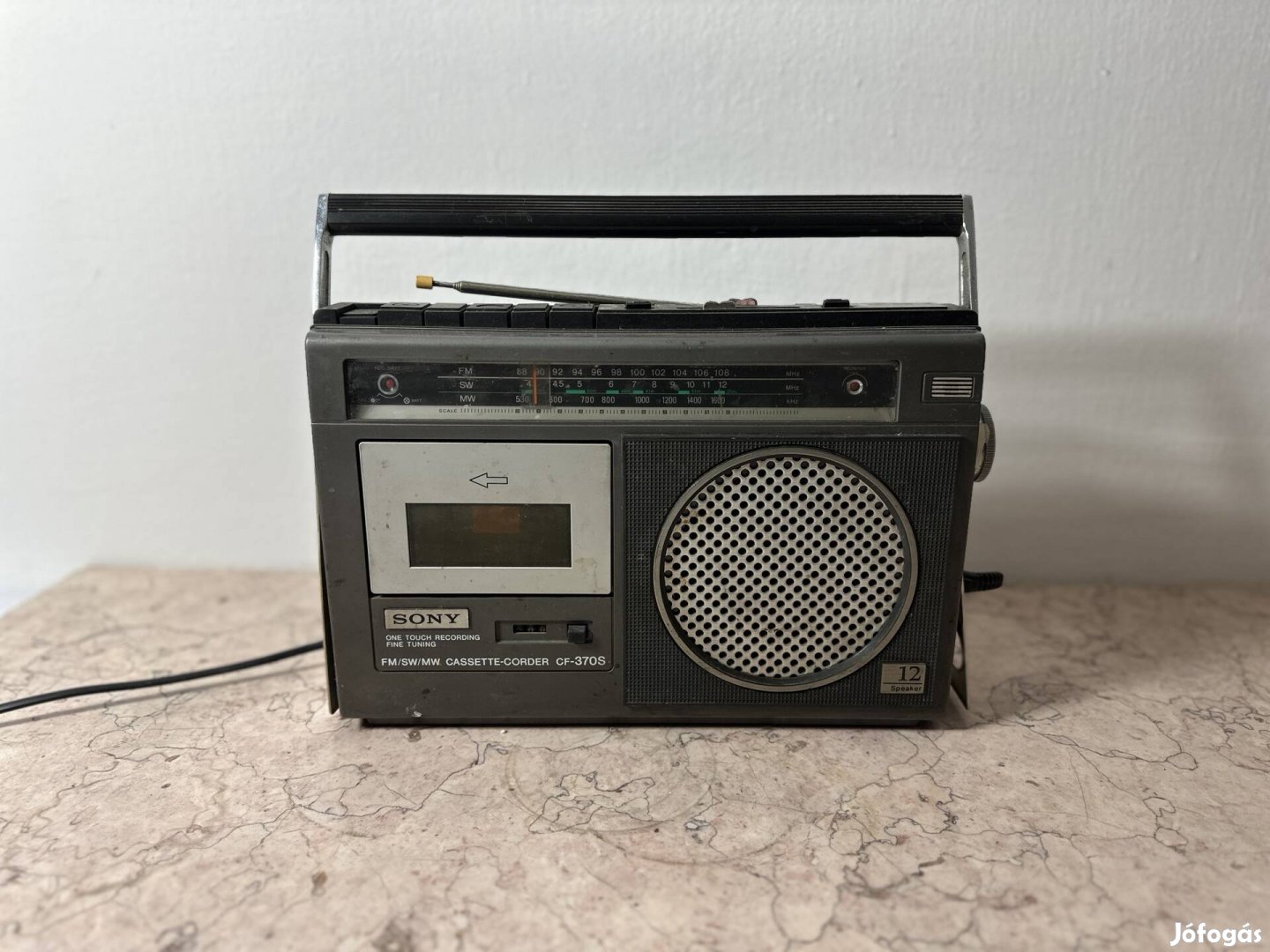 Sony CF-370S kazettás rádió magnó boombox