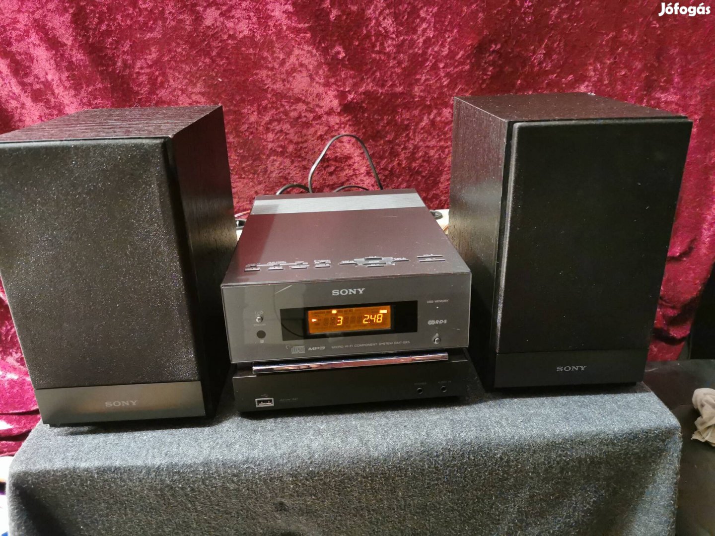 Sony CMT-BX5 Mini HIFI Torony. 