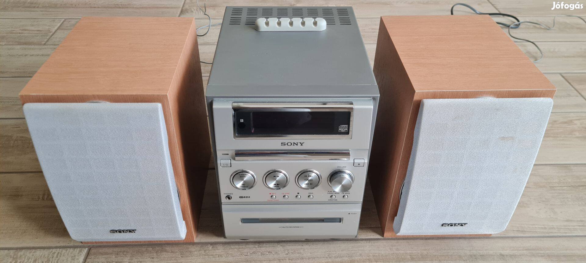 Sony CMT-GP7 mikró hifi hangfalakkal