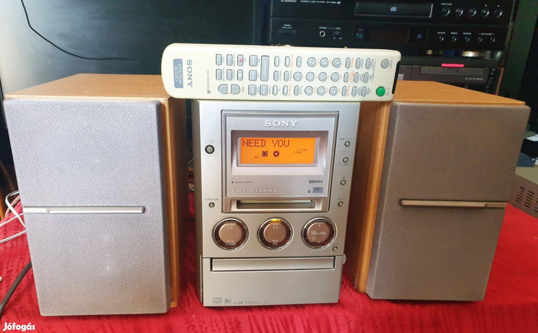 Sony CMT M100MD Szinte bolti állapotában!