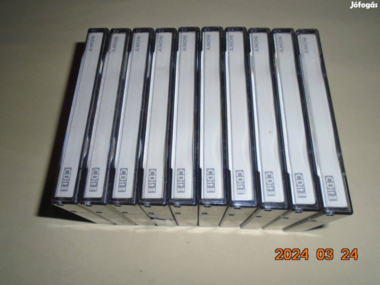 Sony Cdit chrome kazetta 10 db