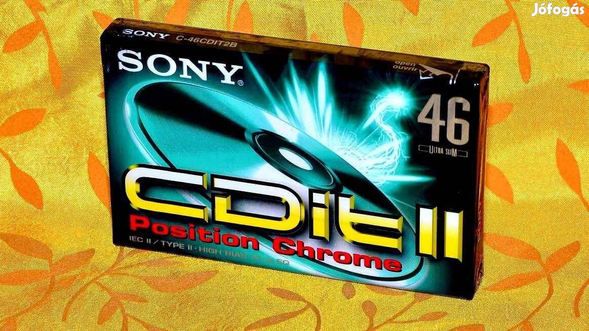 Sony Cditii 46 chrome kazetta új