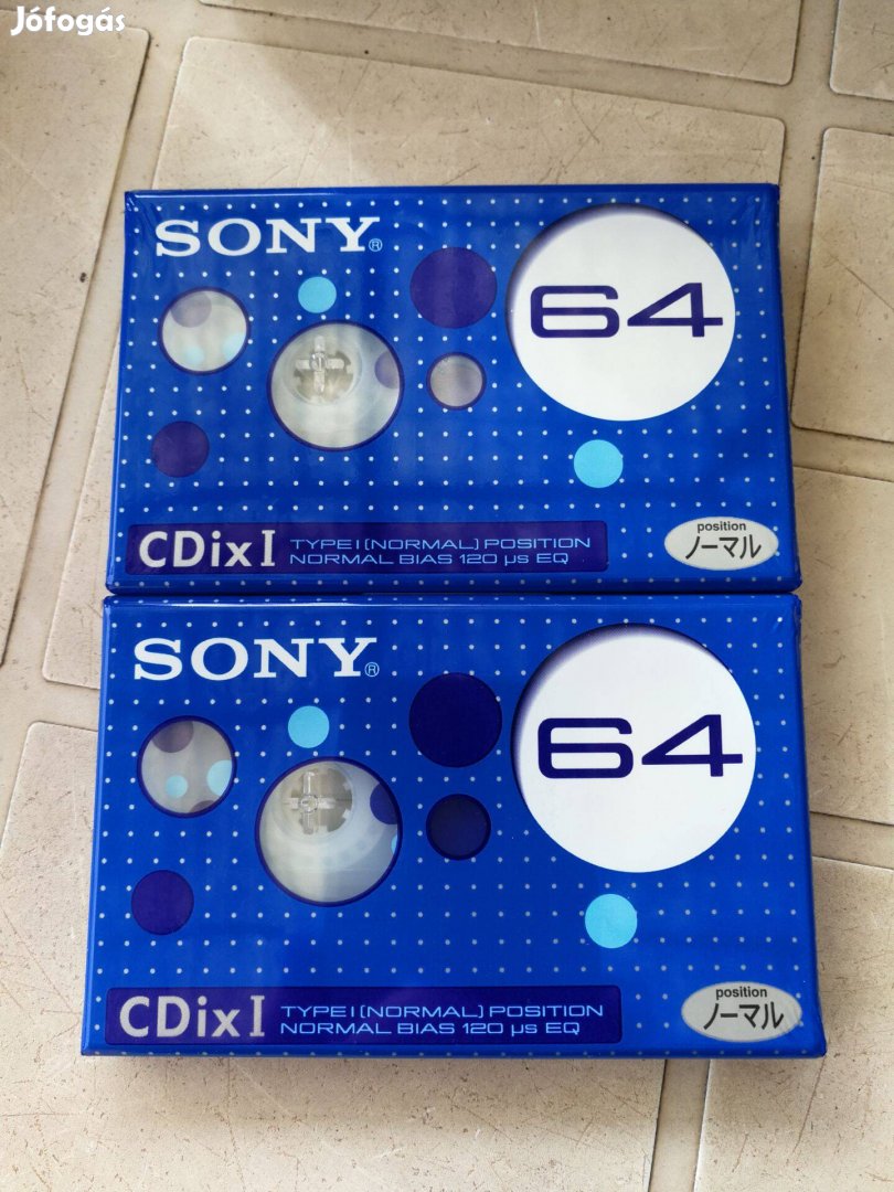 Sony Cdixi 64 Nagyon szép a fólia 2 darab egyben!