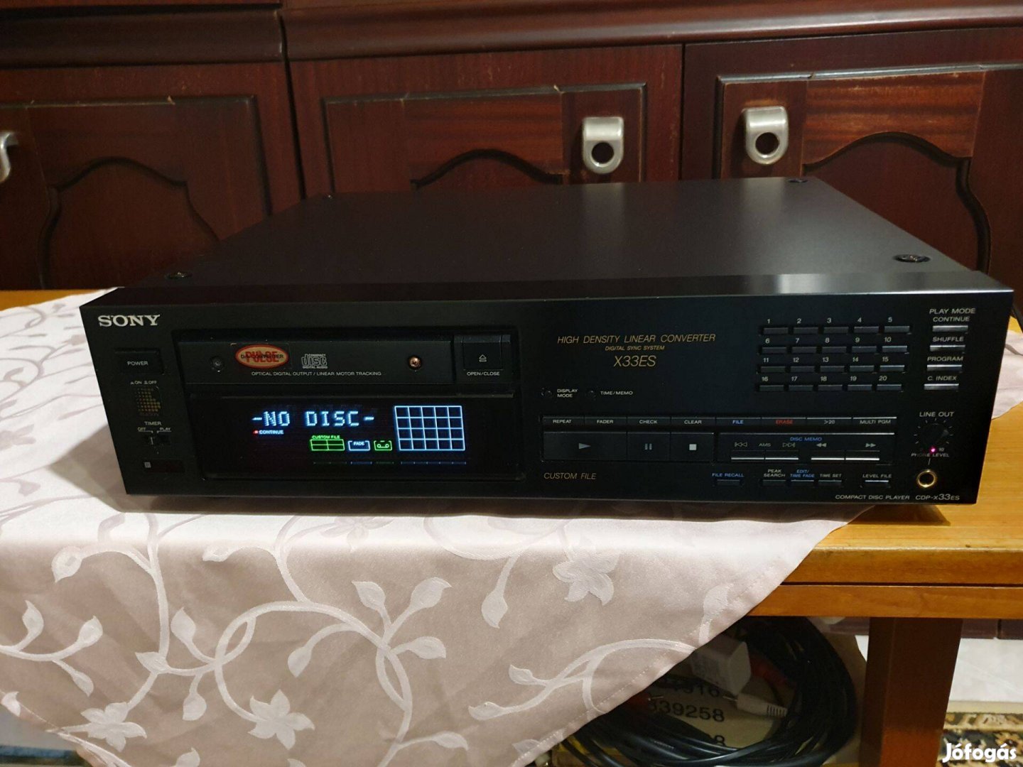 Sony Cdp-x33Es Cd lejátszó