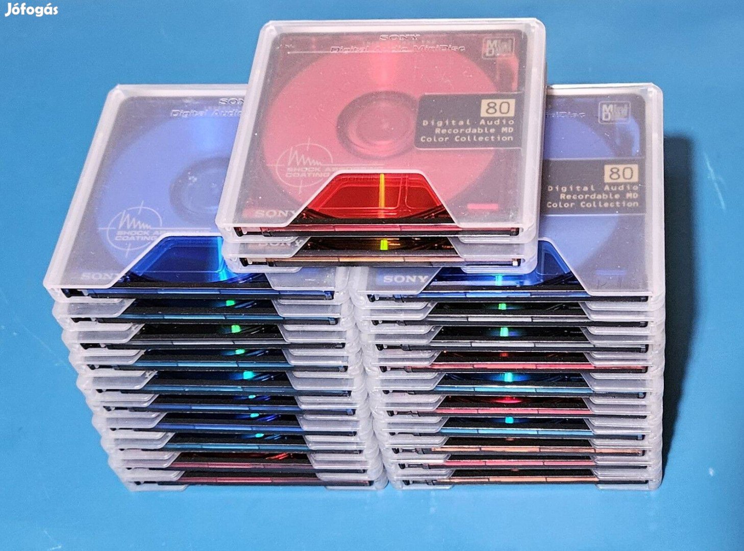 Sony Colorcollection80 Minidisc lemez (22 db)