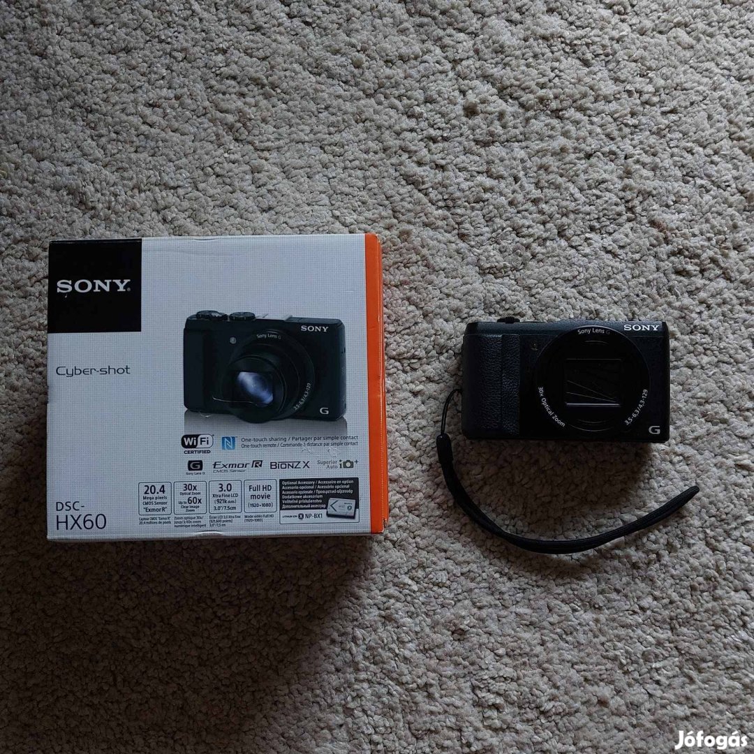 Sony Cyber-shot DSC-HX60 20.4MP digitális fényképezőgép