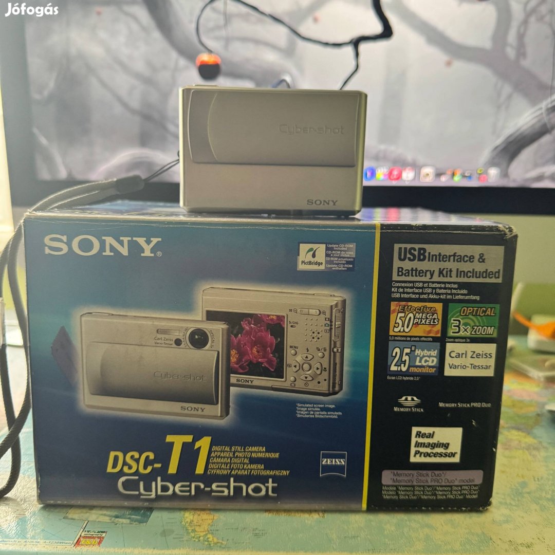 Sony Cyber-shot DSC-T1 5.0MP Digital Camera