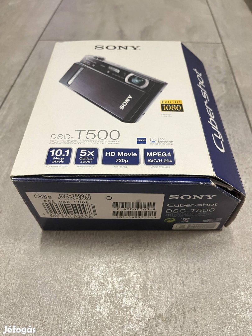 Sony Cyber-shot DSC-T500 fényképező 