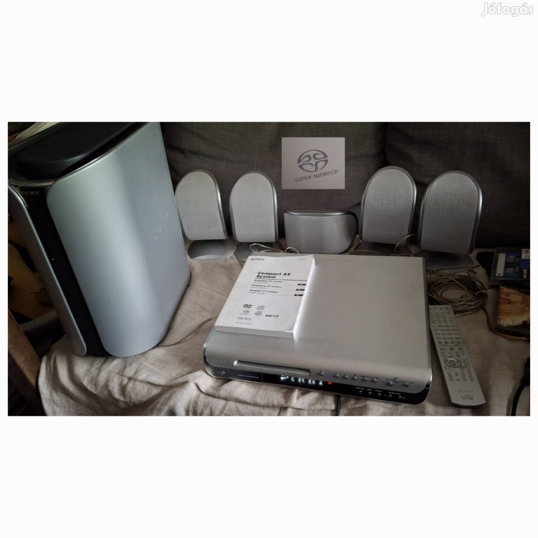 Sony DAV-SC5 5.1 házimozi. SACD, cd, dvd, mp3......