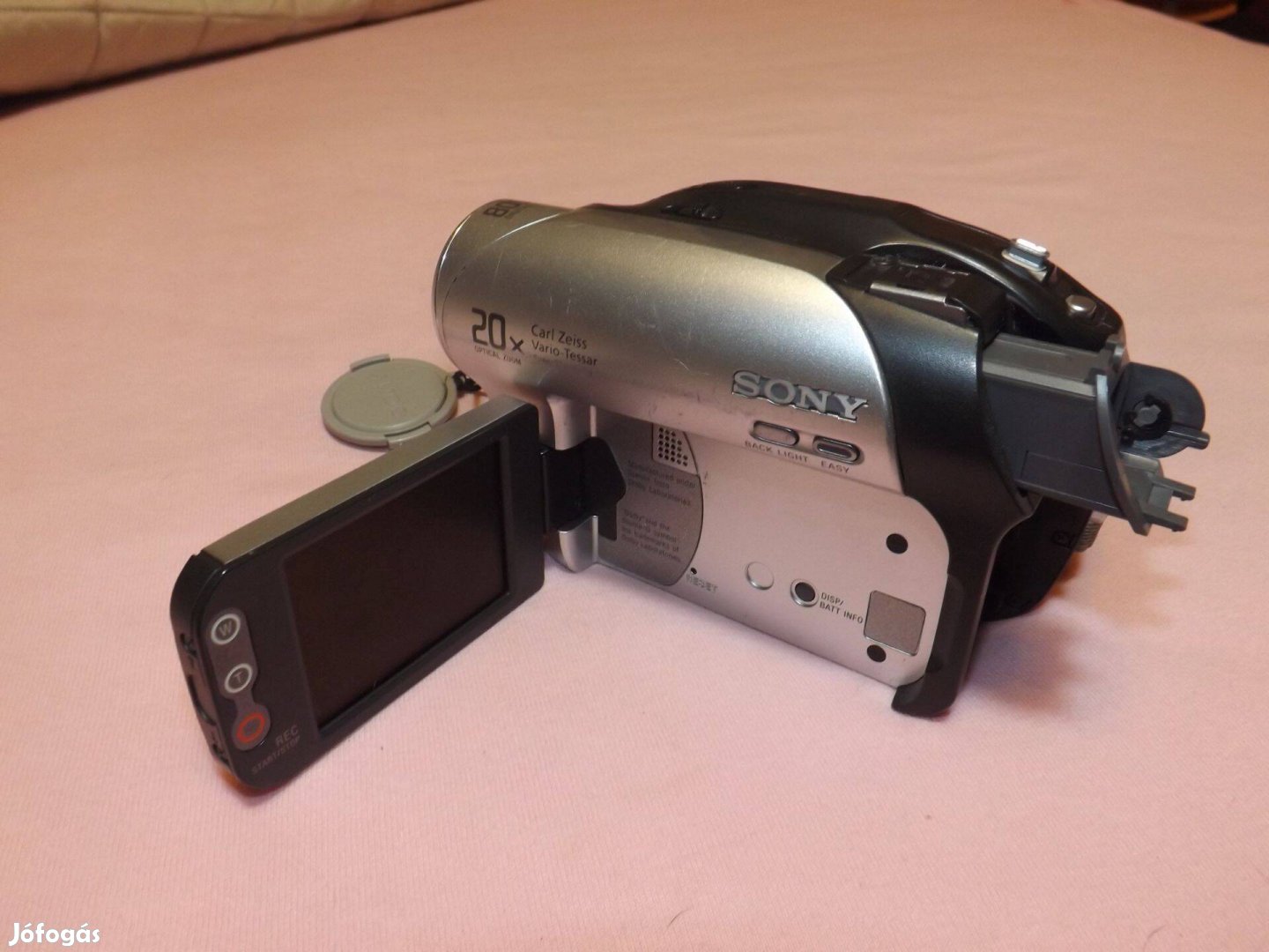 Sony DCR-DVD92E üzemképtelen videókamera