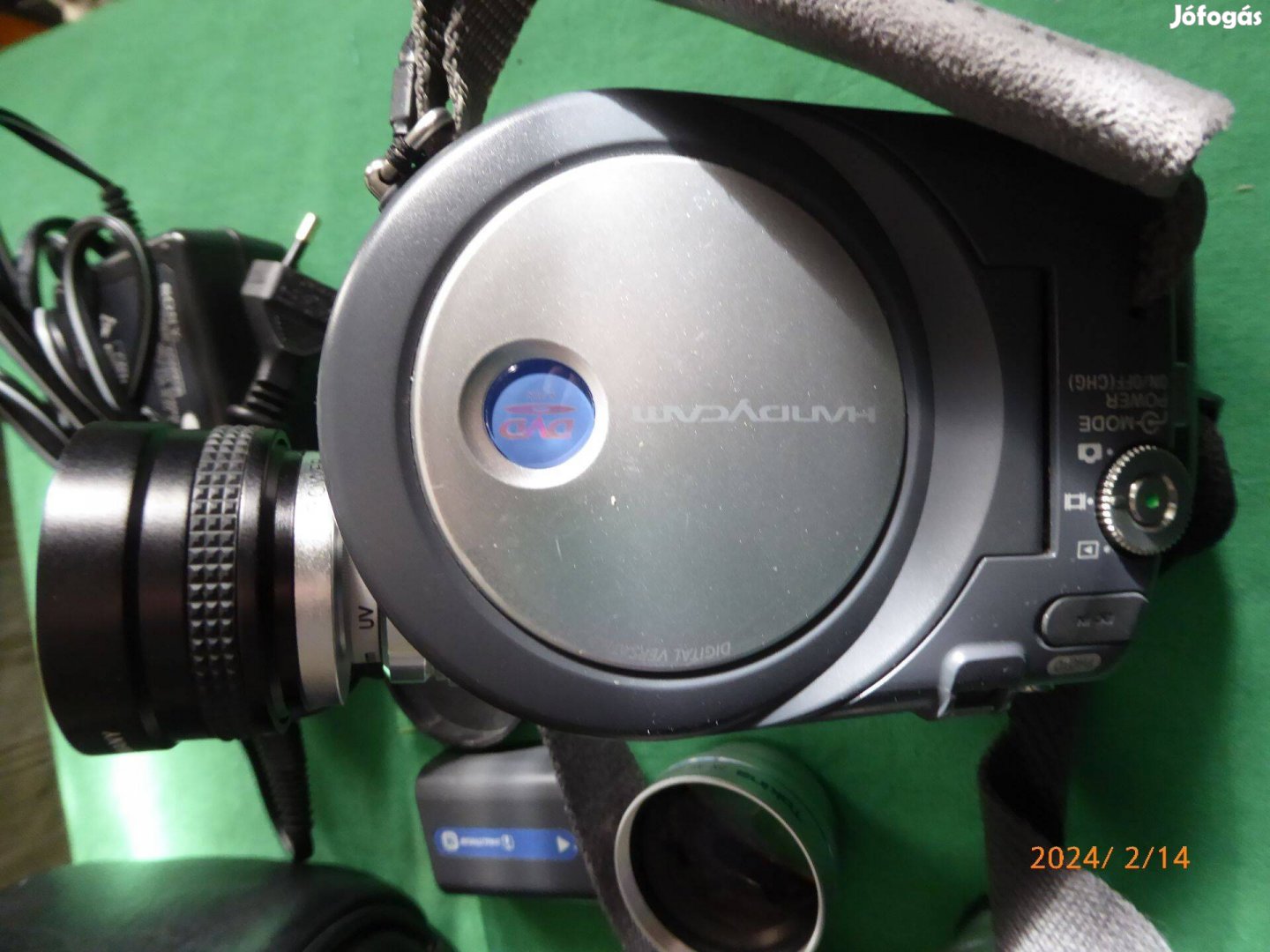 Sony DCR-DVD 201-es kamera eladó