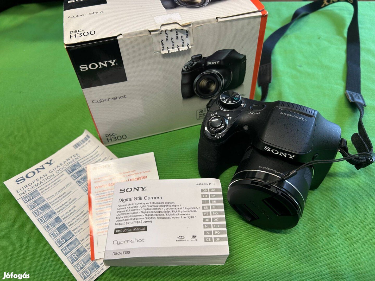 Sony DSC H300 fényképezőgép 20,1 MP