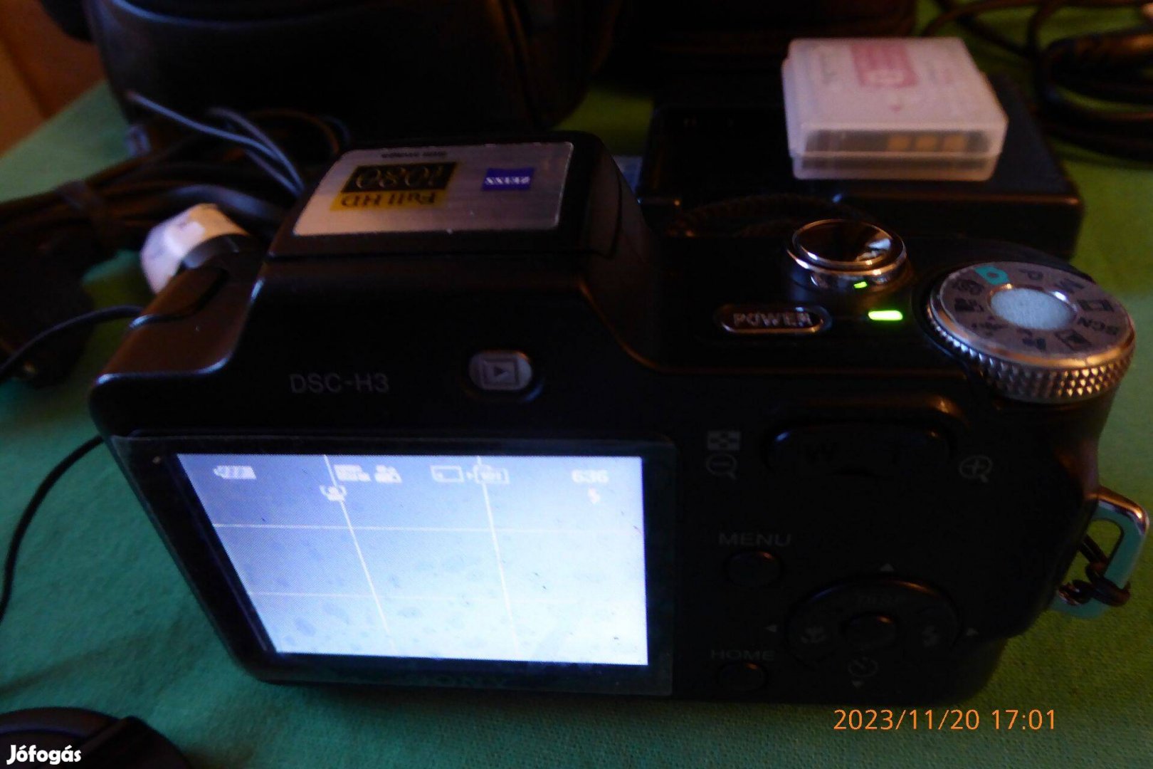Sony DSC H3 dig. fotógép eladó
