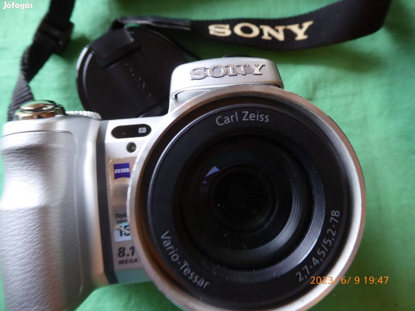 Sony DSC H9 dig. fotógép eladó