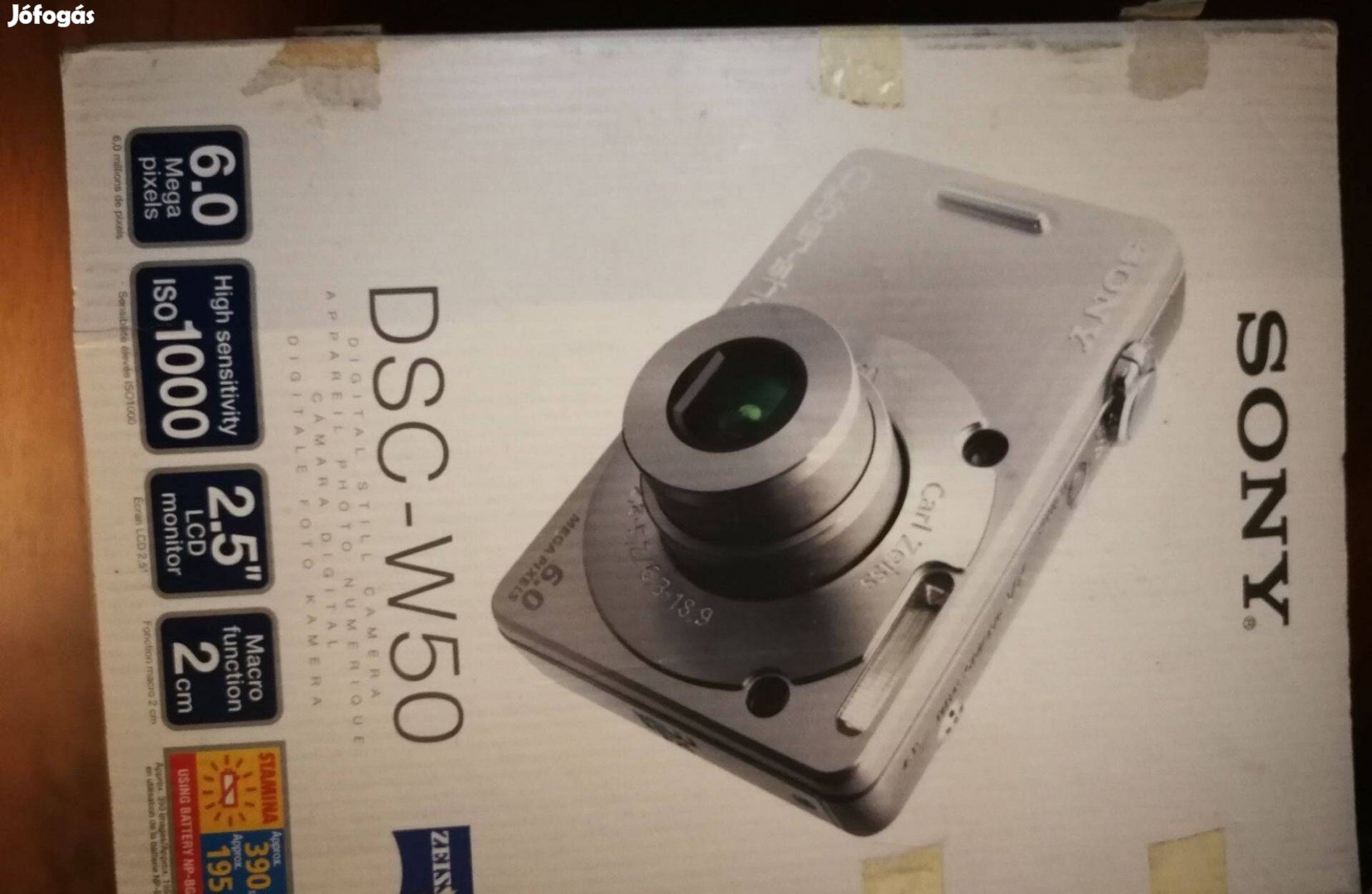 Sony DSC-W50 fényképezőgép