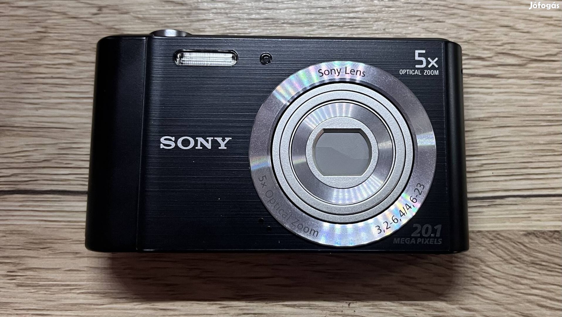 Sony DSC W800B fényképezőgép 20 MP, 16 Gb microsd, tok