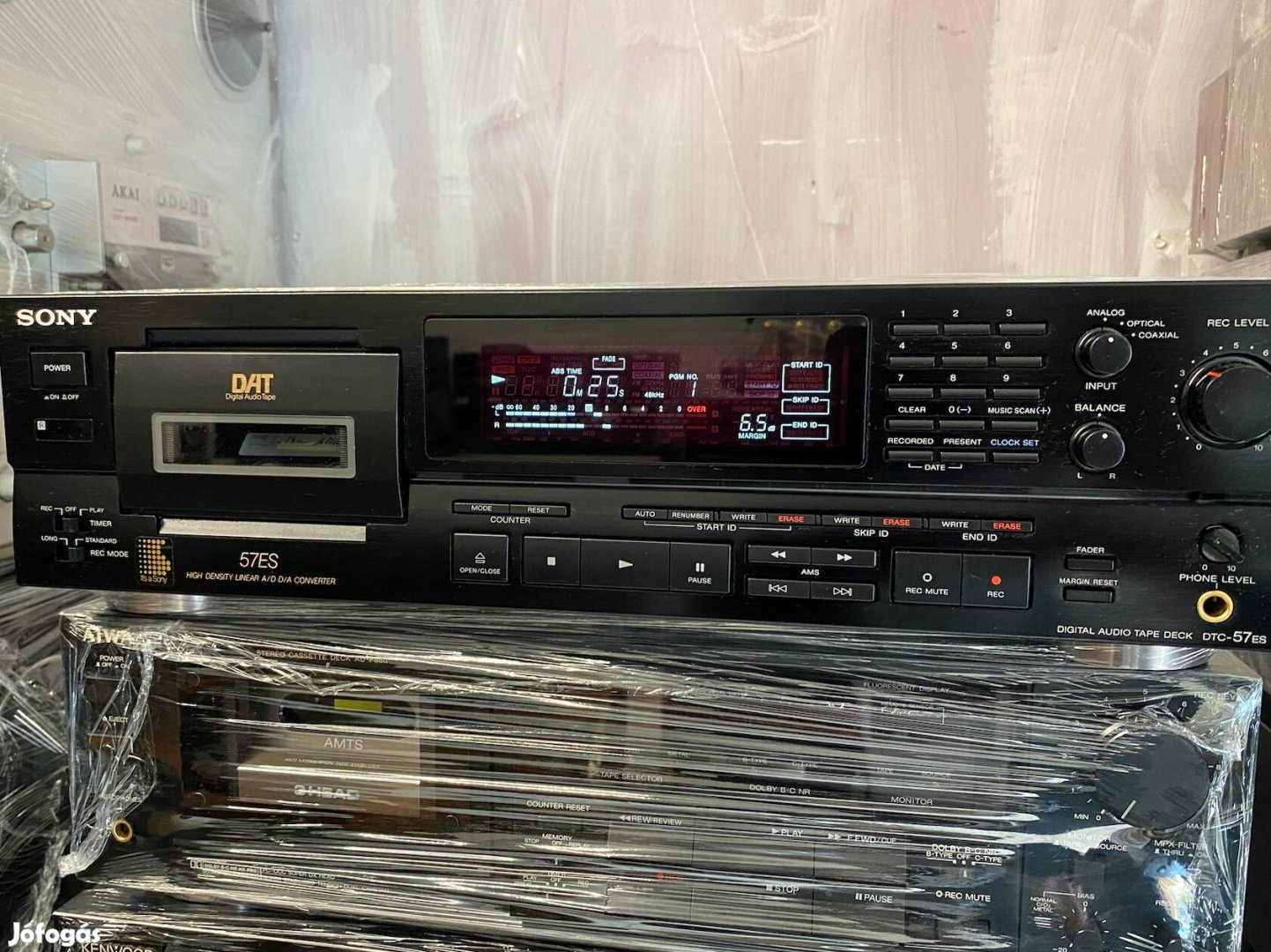 Sony DTC-57Es Digital Audio Tape Deck Szép Jó 