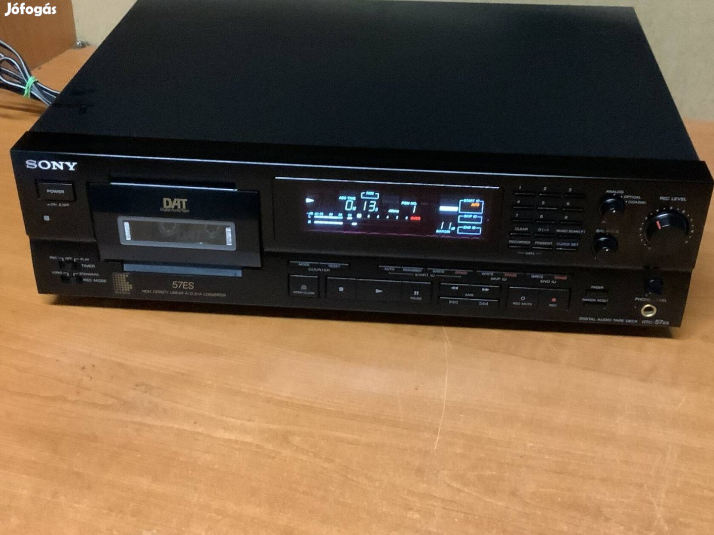 Sony DTC 57 Es Dat Magno Deck korrekt jó állapotban