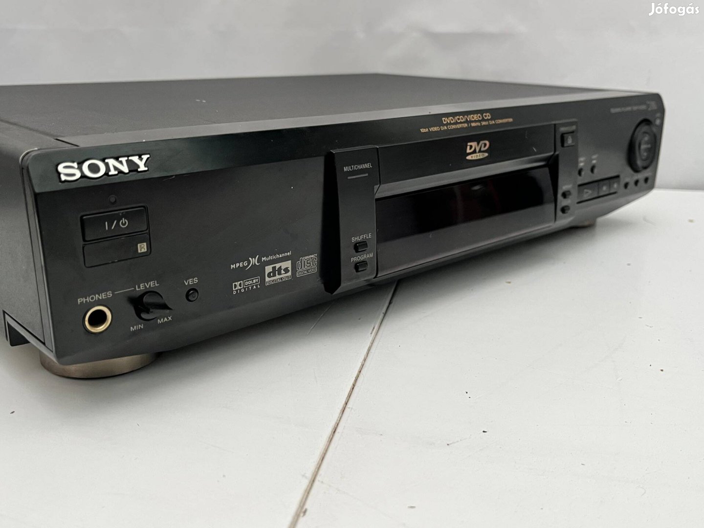 Sony DVP-S525D DVD CD lejátszó müködik távirányítóval