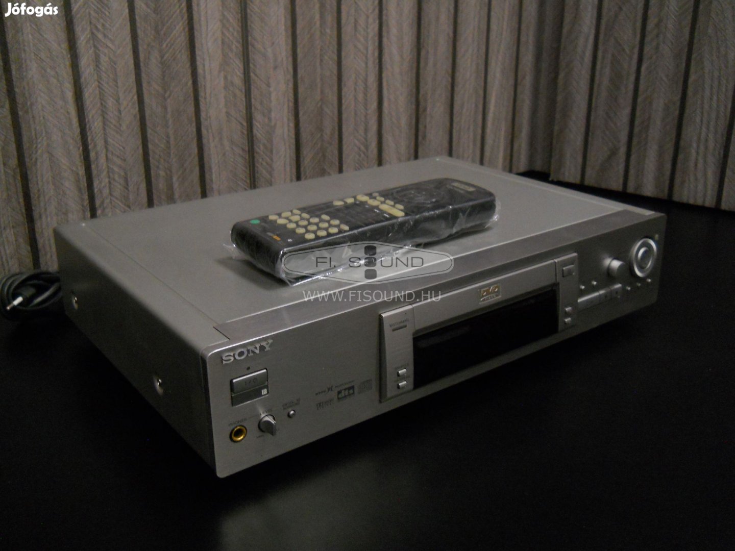 Sony DVP-S725D ,DVD, CD ,video CD lejátszó gyári távirányítóval