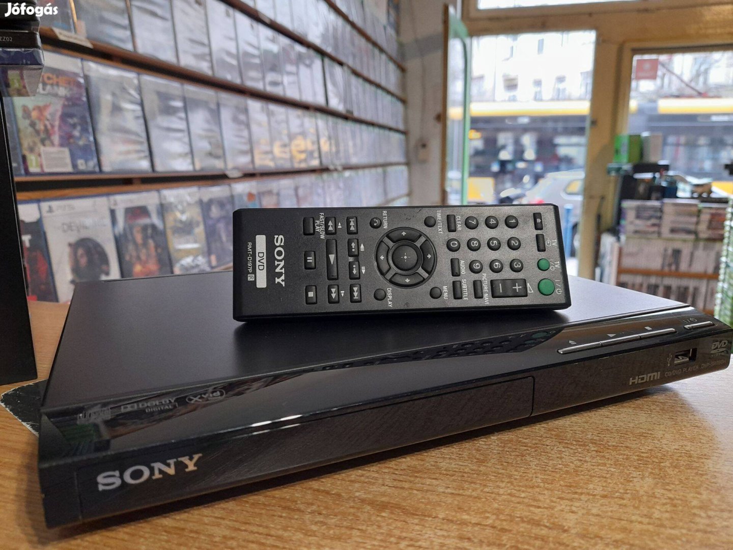 Sony DVP-SR760H asztali DVD/ CD lejátszó