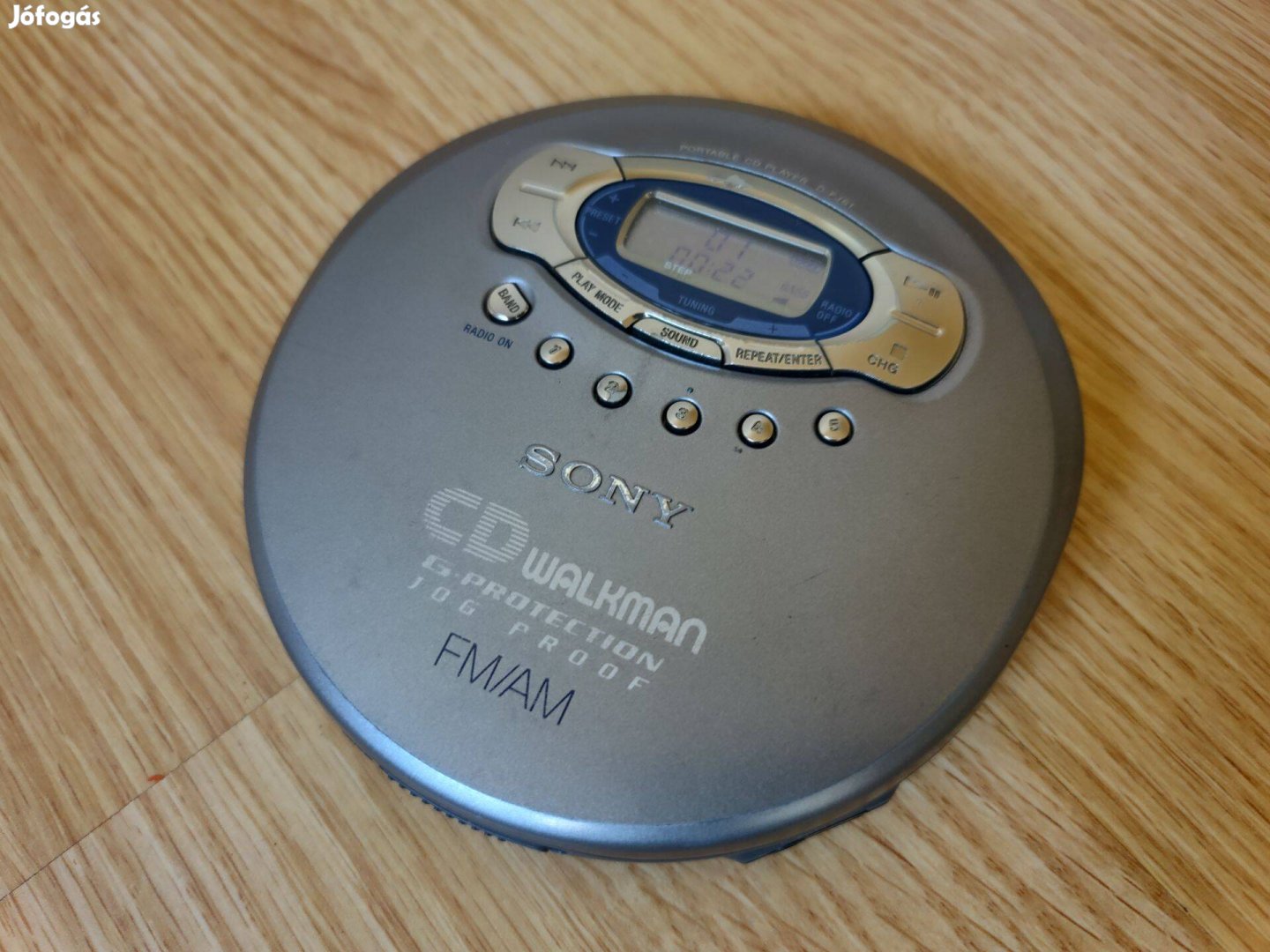 Sony D-FJ61 CD Walkman Discman hordozható CD lejátszó