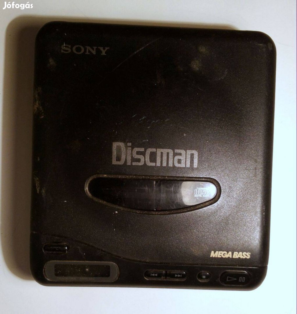 Sony Discman Megabass (D-11) 1990 (hibás)