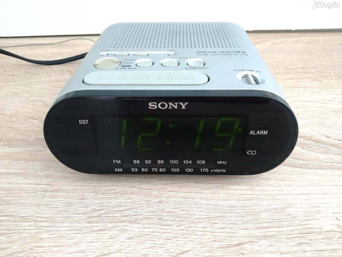 Sony Dream Machine FM Ébresztő Órás Rádió