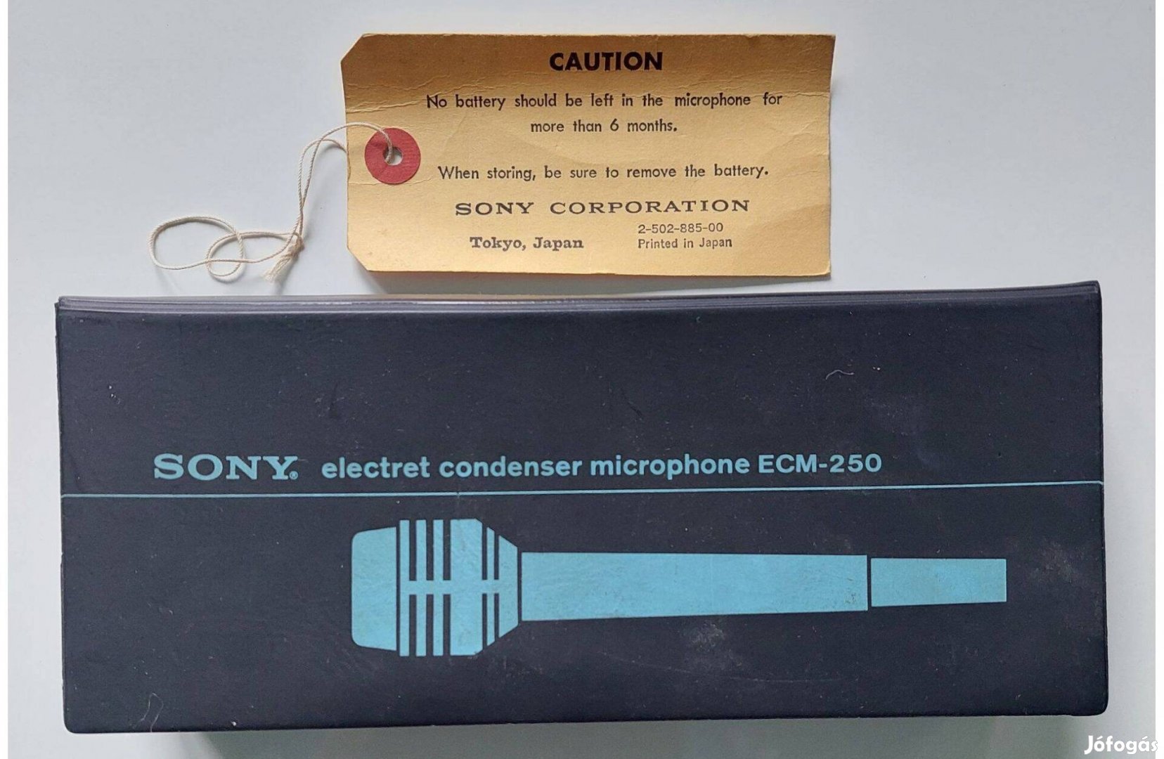 Sony ECM-250 Electret Condenser Microphone Sony ECM-250 Mikrofon
