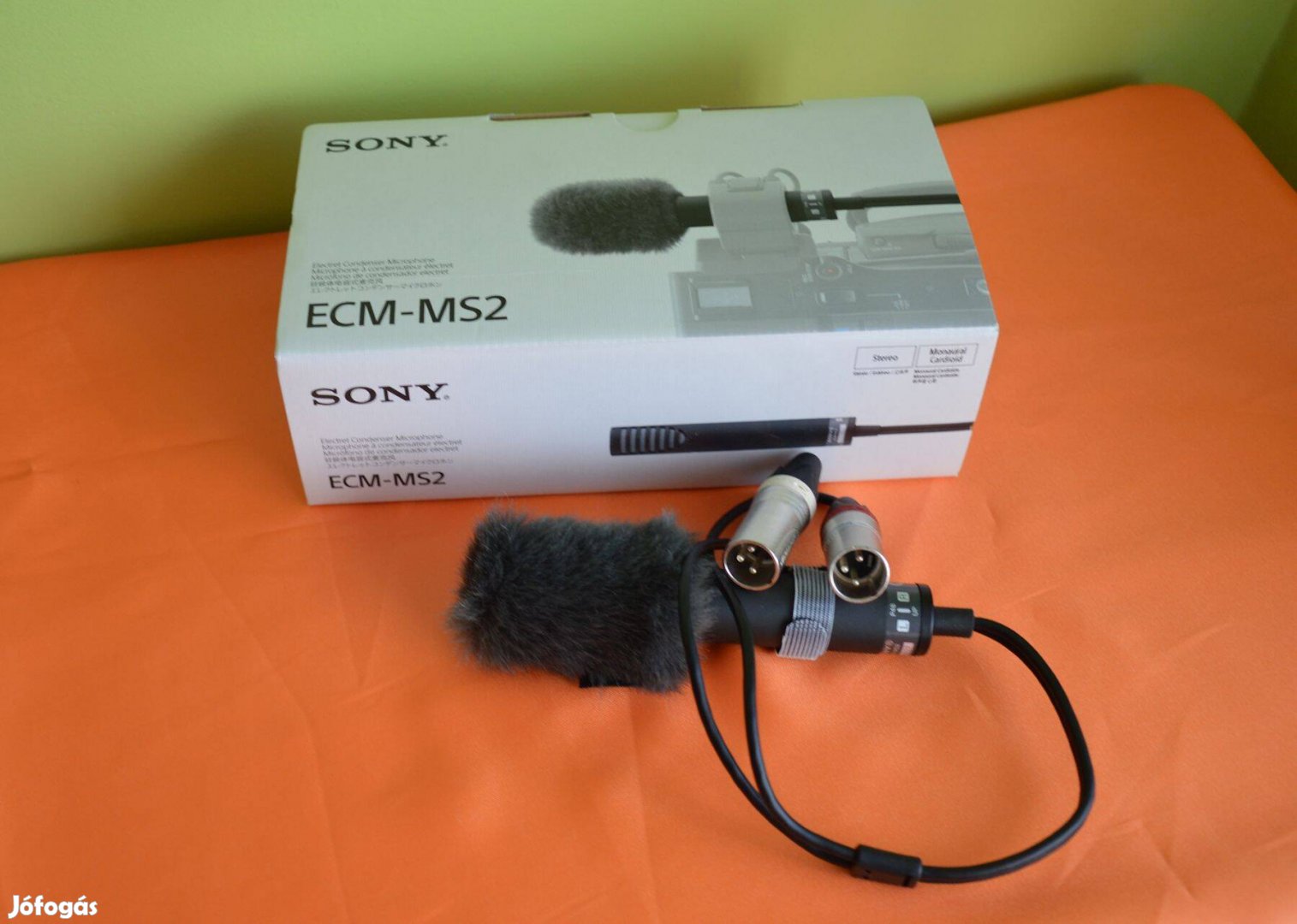 Sony ECM-MS2 kamera mikrofon (Új)