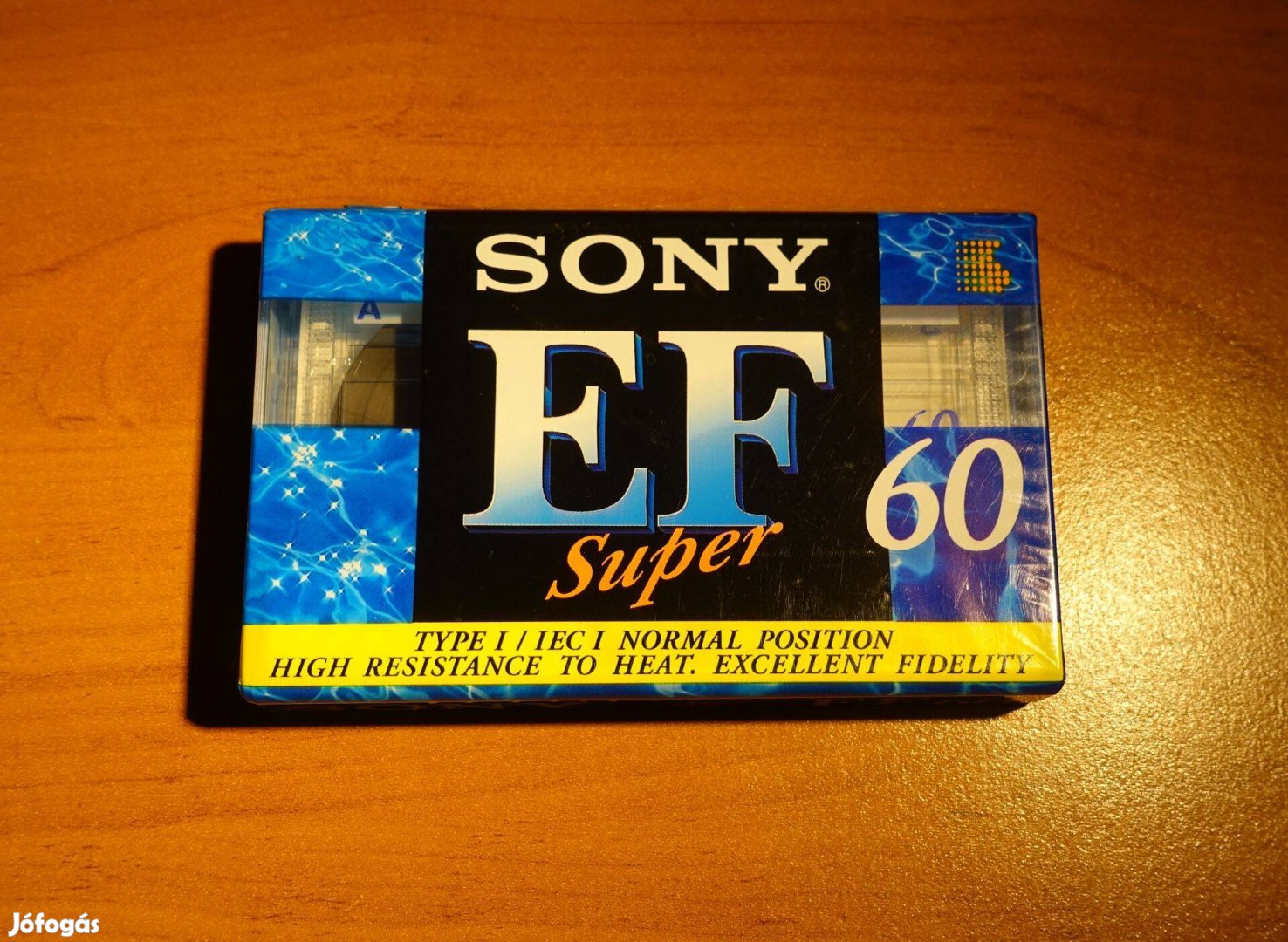 Sony EF Super 60 bontatan nrml kazetta 1995 deck